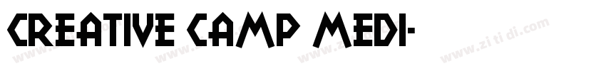 Creative CamP Medi字体转换